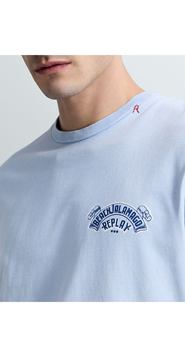 オープンエンドジャージービーチフェスTシャツ 詳細画像